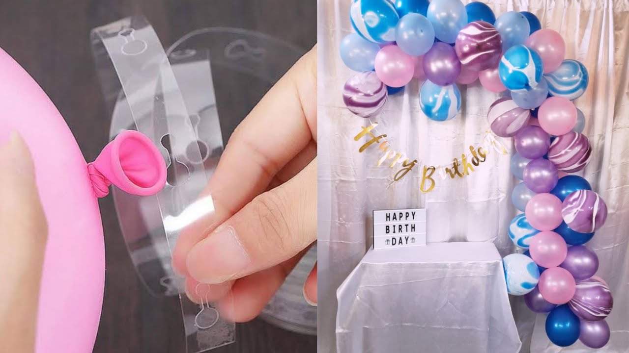 BALLOON GARLAND | Balloon arch with strip | Balloon DIY kit