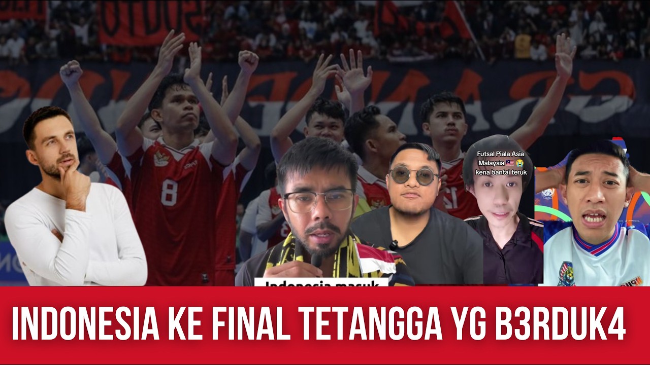 INDONESIA KE FINAL TETANGGA YG B3RDUK4