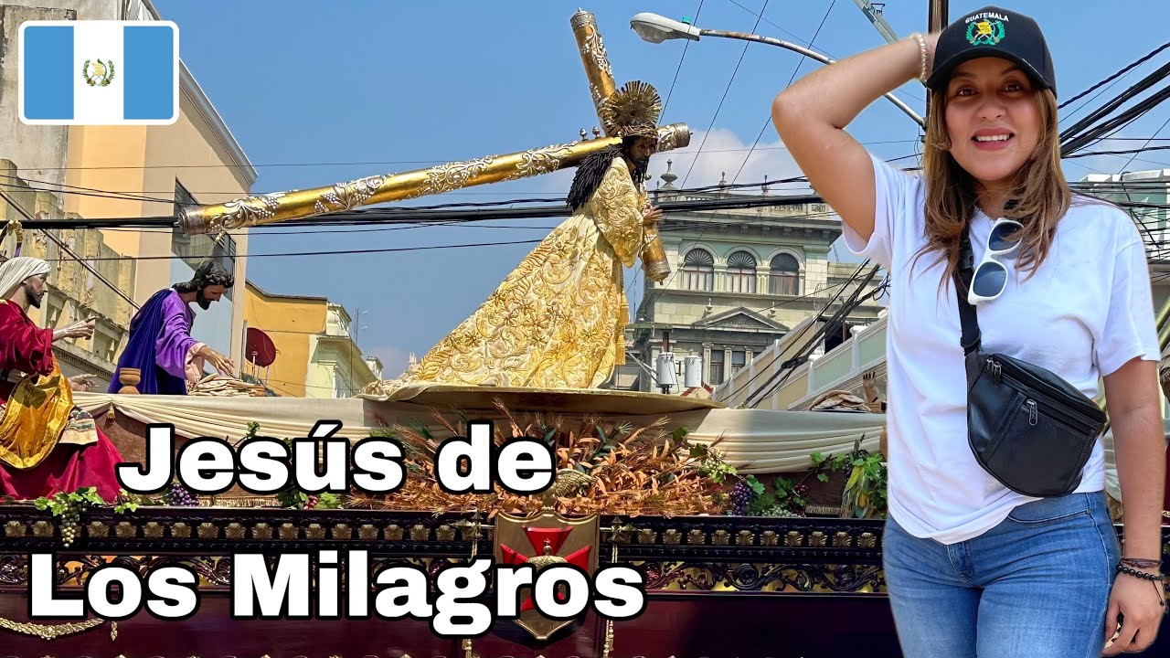 PROCESIÓN DOMINGO de RAMOS en CIUDAD de GUATEMALA 🇬🇹 TEMPLO DE SAN JOSÉ | Celinaz