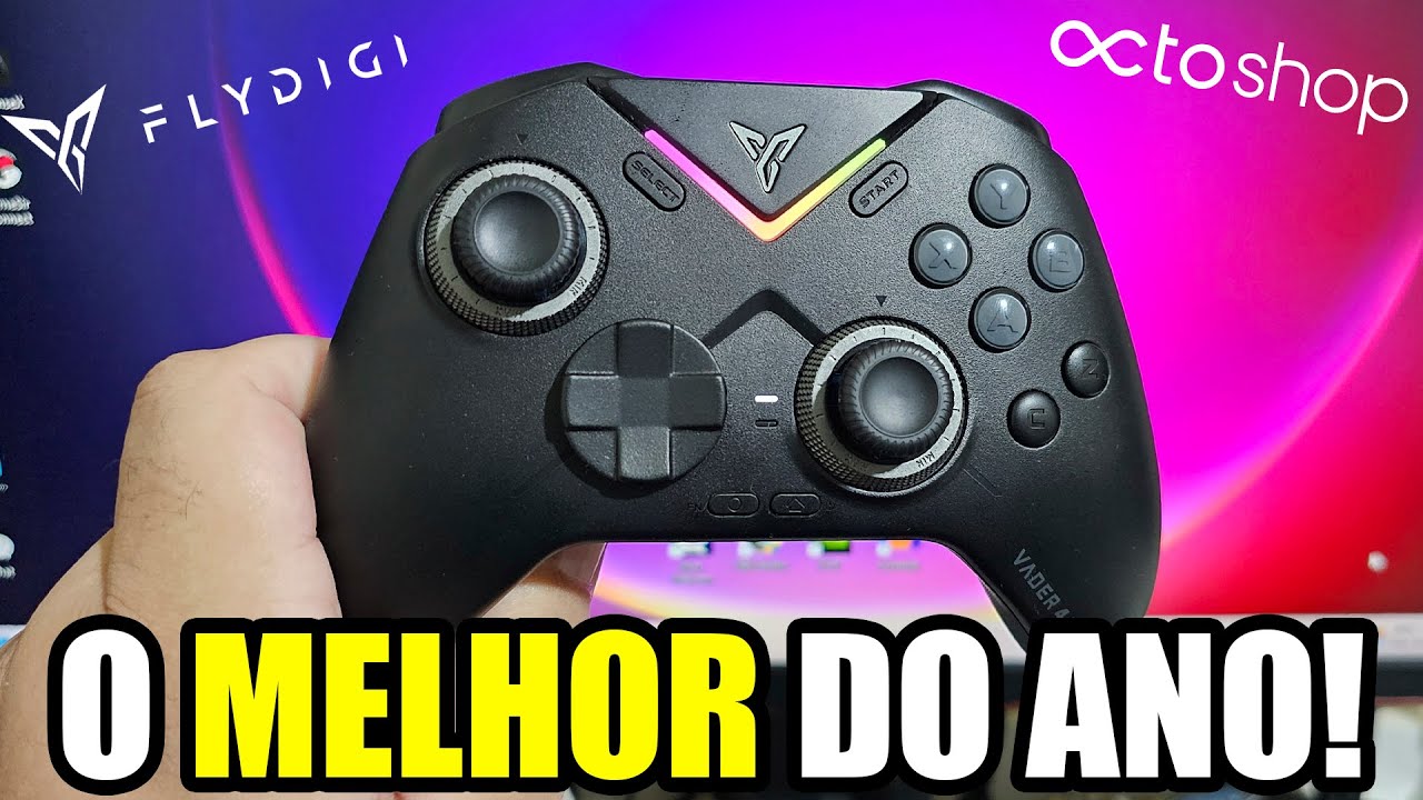 FLYDIGI VADER 4 PRO é o MELHOR CONTROLE DO ANO DISPARADO! ANÁLISE COMPLETA!