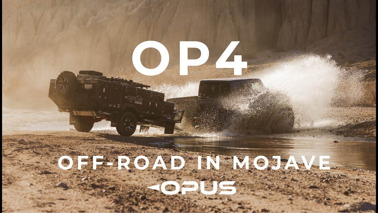 The OP4: Off-Road Trailer from OPUS Camper