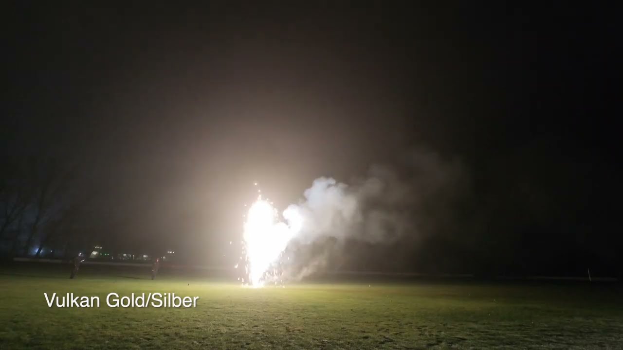 Silvesterfeuerwerk Produktvorführung 2024 in Küps