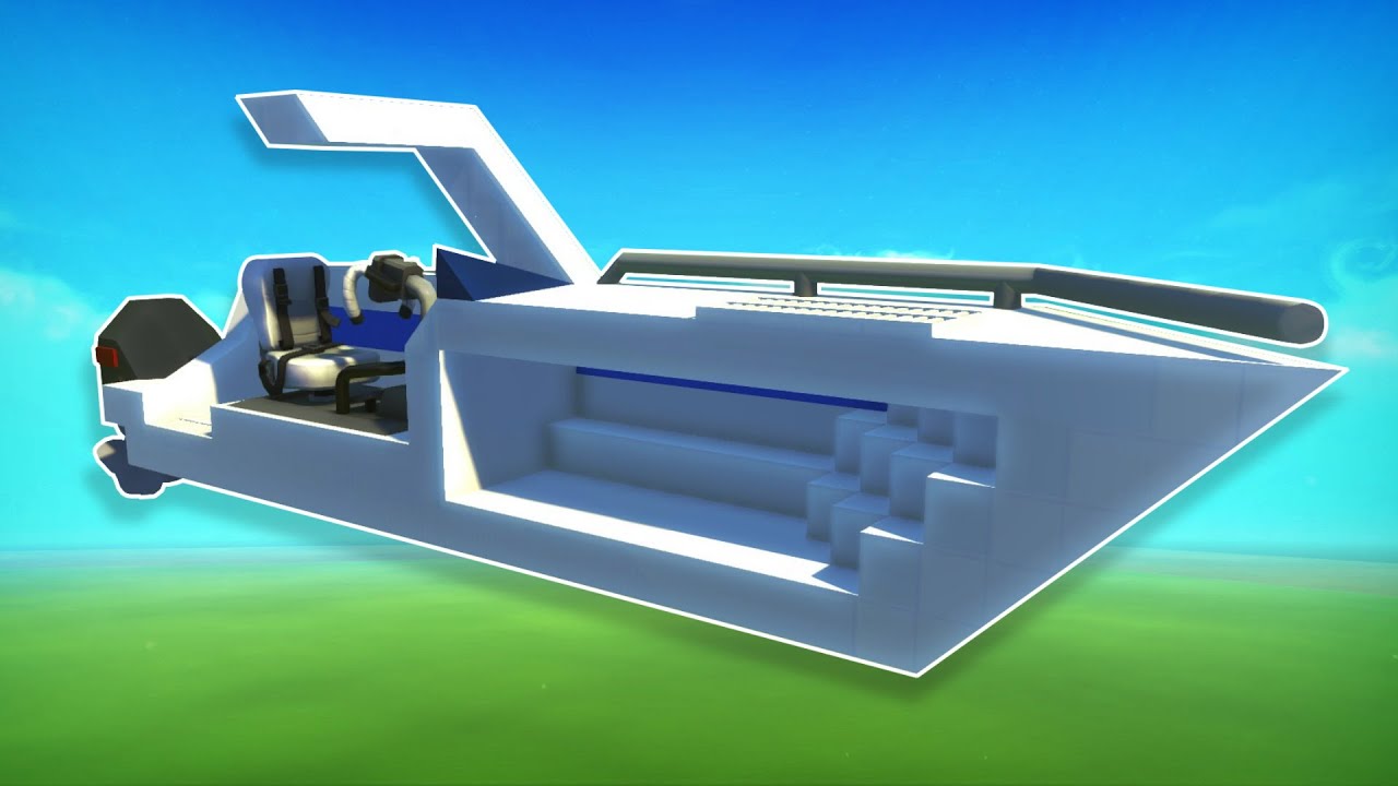 Turning Half of a Boat into a Full Boat! - Scrap Mechanic Gameplay