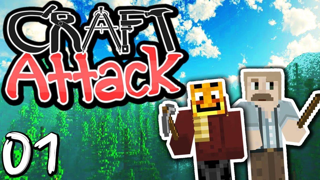 Wir sind DABEI! ✪ Minecraft CRAFT ATTACK #01