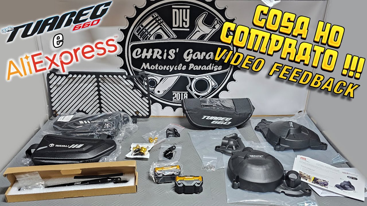 TUAREG 660 + Aliexpress = Alcune cose SI altre cose NO