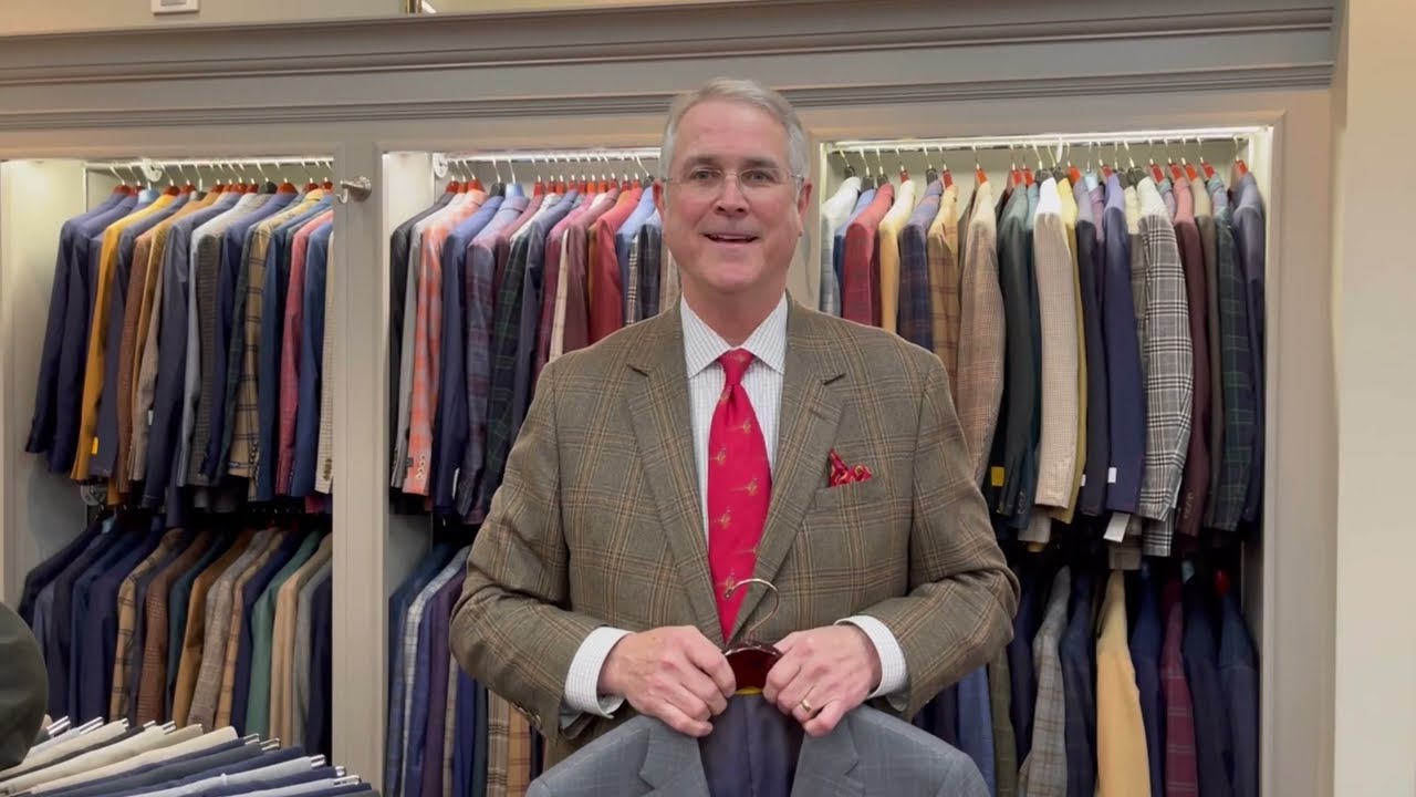How to fold a Suit or Jacket and Trousers for travel.