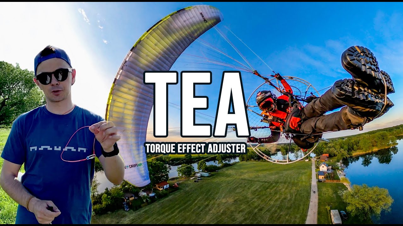 @Dudek Paragliders  System TEA - Instalacja linki automatycznie niwelującej efekt odśmigłowy