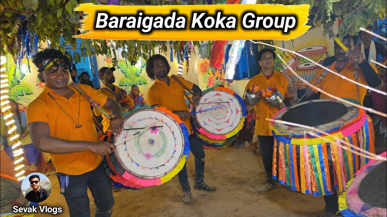 Koka Baja Baraigada // Aai Gelak Shadi Season Shadi Damkach Geet // Budhram Badaik #sevakvlogs 
