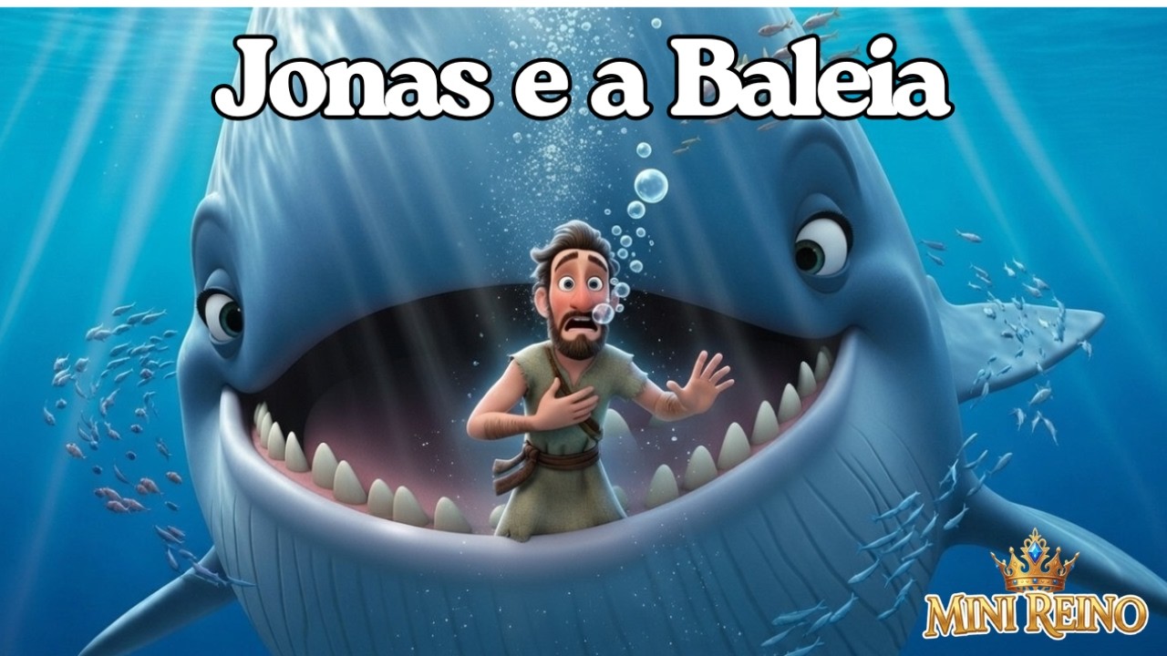 👉 Jonas e a Baleia 🐳 | Música Cristã Infantil