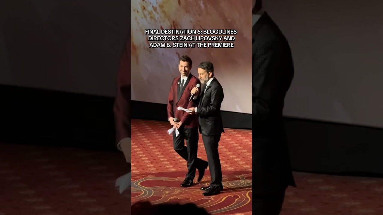 Final Destination 6: Bloodlines Directors Zach Lipovsky and Adam B. Stein at the premiere
