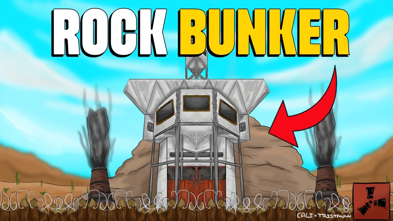 How I Built the greatest rock bunker base in Rust