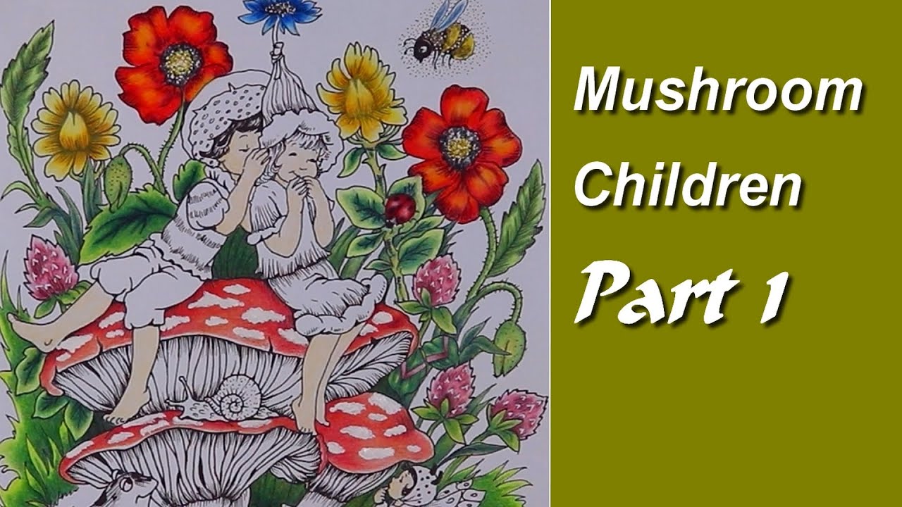 Coloring in Christl Vogl´s - Der verwunschene Wald - Part 1/ 2
