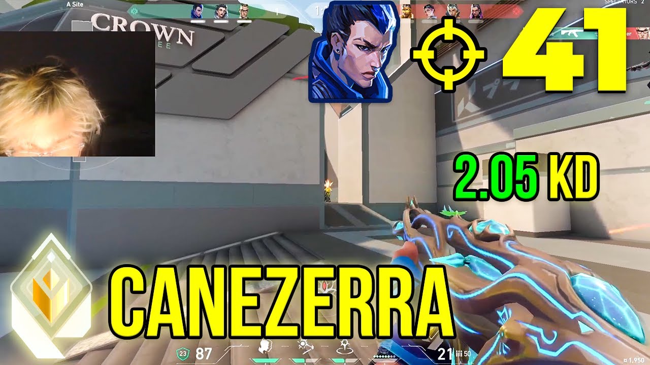 41 Kill Yoru Masterclass - Canezerra Destroys Radiant Lobby on Split | Ft. SEN Nightz