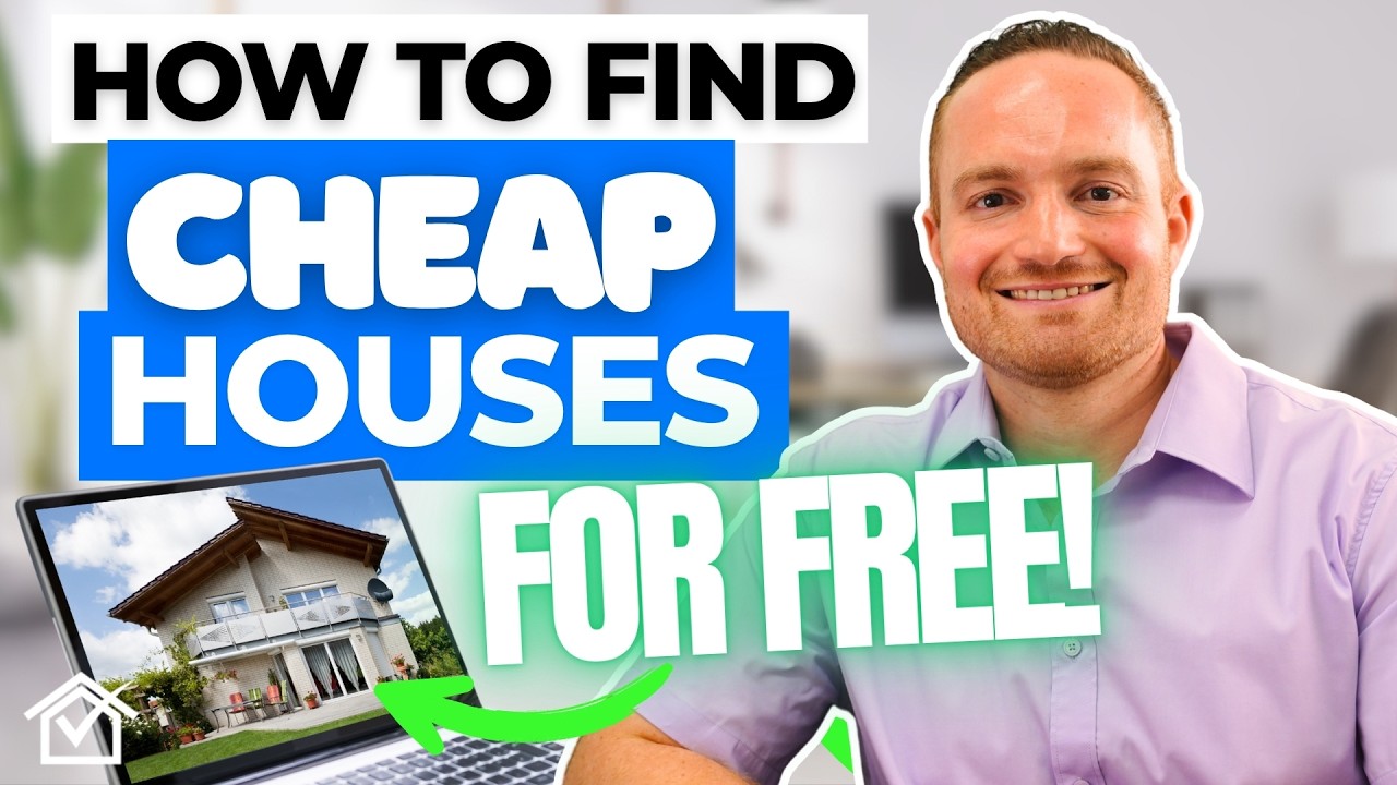 How To Find Cheap Houses To Buy (FAST & FREE)!