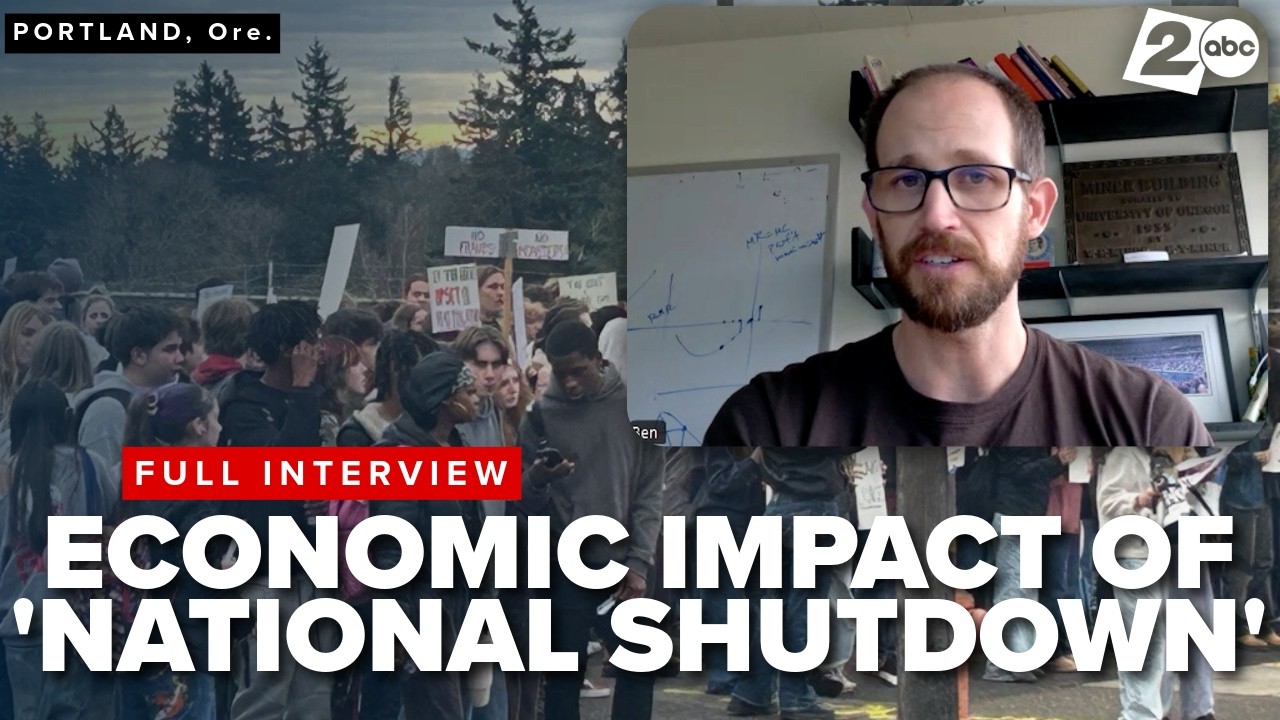 Economics of a strike: Univ. of Oregon professor weighs in on impact of &ldquo;National Shutdown&rdquo; protest