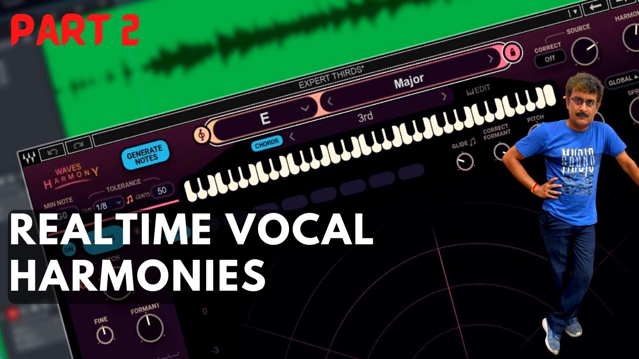 Realtime Vocal Harmony | Waves Harmony Engine | Part 2