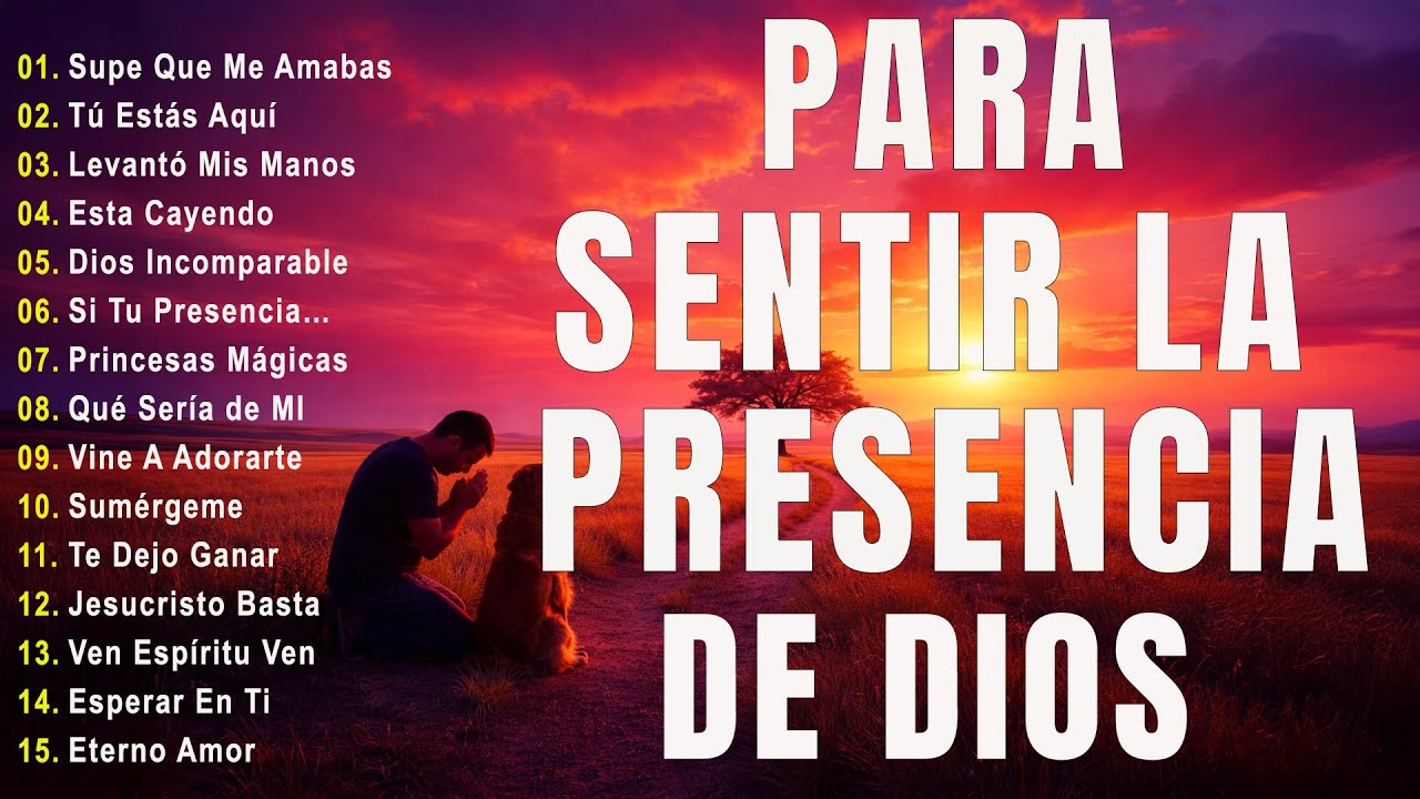 1️⃣CREO EN TI - HERMOSO NOMBRE - A TI ME RINDO 🌟ALABANZAS PARA EXPULSAR TODO MAL DE TU VIDA