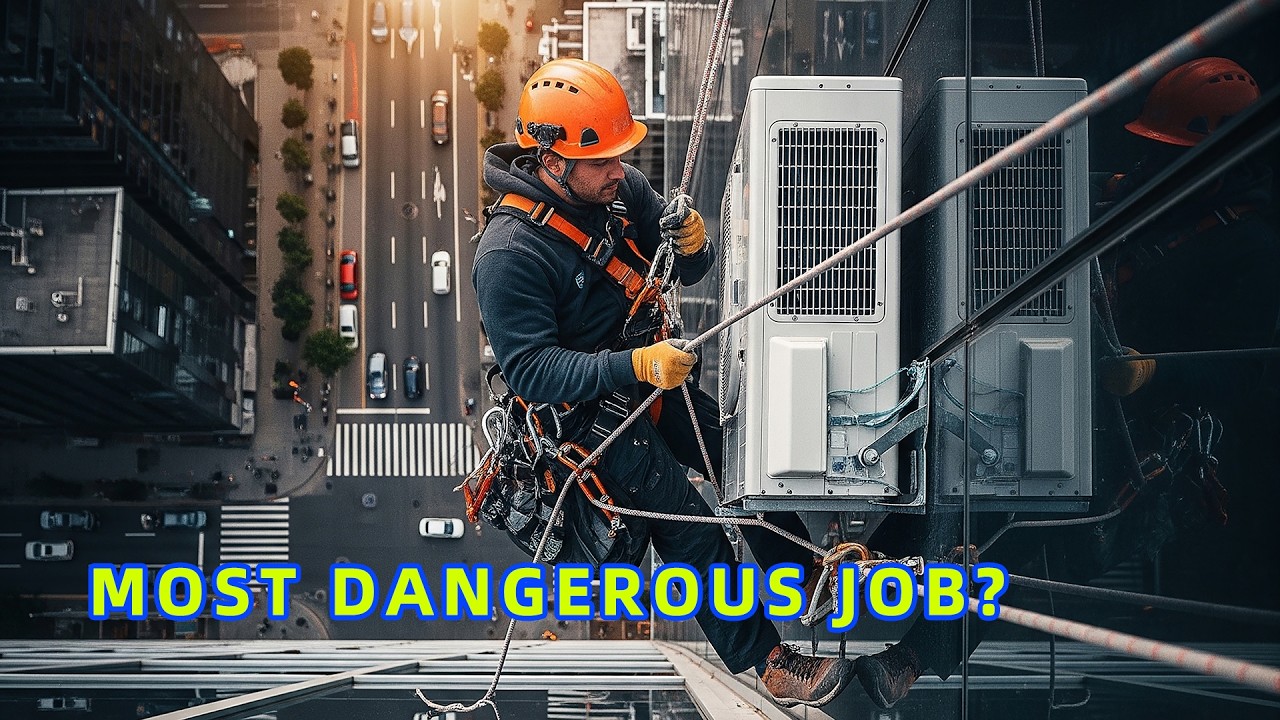 Skyscraper AC Installation: Most Dangerous Job Ever?