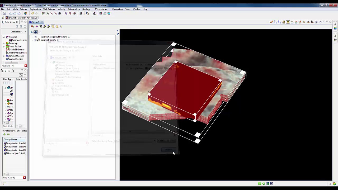 3D Channel Modeling from Seismic