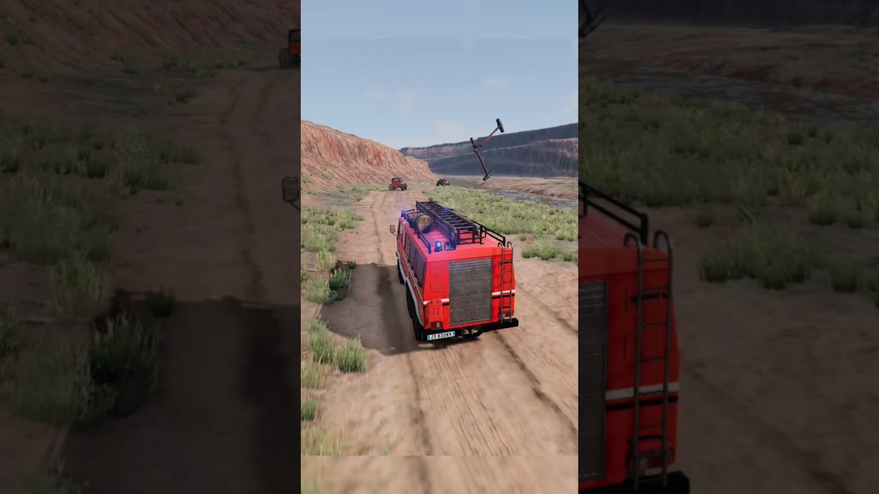 One Giant Hammer Hit Destroys Everything! 😱 | BeamNG Drive Gameplay #shorts