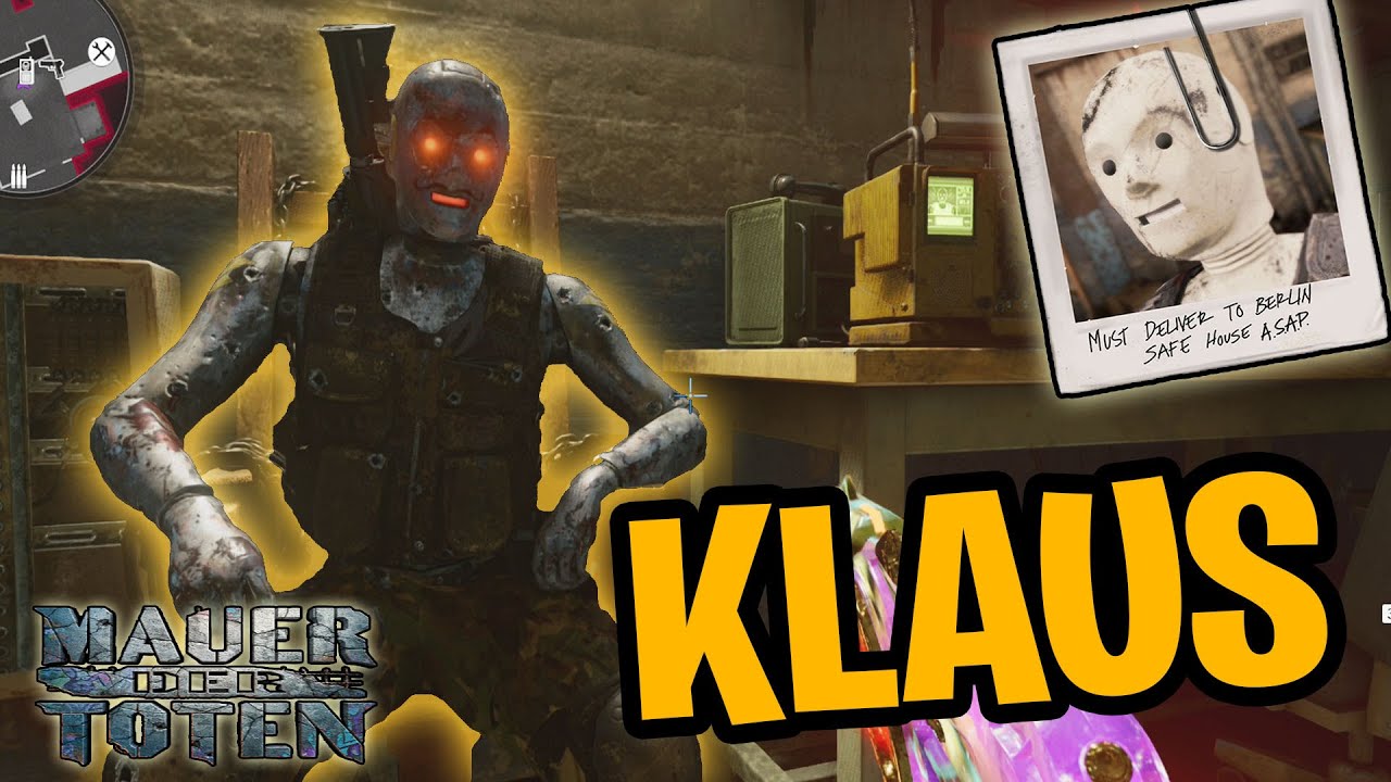 KLAUS ZUSAMMENBAUEN ☆ ALLE TEILE ☆ MAUER DER TOTEN ☆ COLD WAR ZOMBIES DEUTSCH