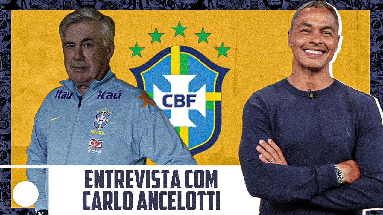 ENTREVISTA COM ANCELOTTI: TUDO SOBRE SELEÇÃO BRASILEIRA | TÉCNICO ANALISA FUTEBOL BRASILEIRO