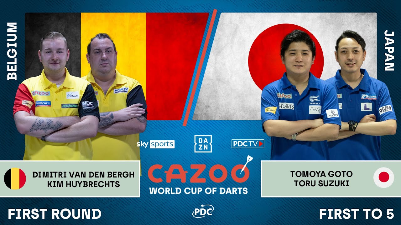 PDC World Cup of Darts 2022 06 17 - Belgium vs Japan - HUN