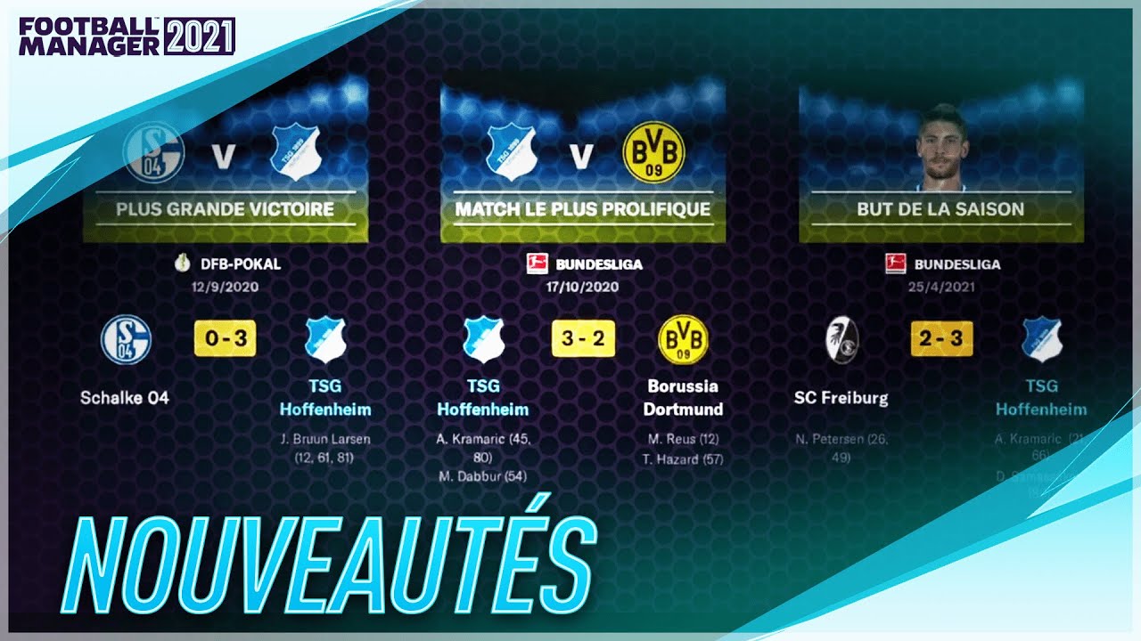 NOUVEAUTÉS FOOTBALL MANAGER 2021 #1