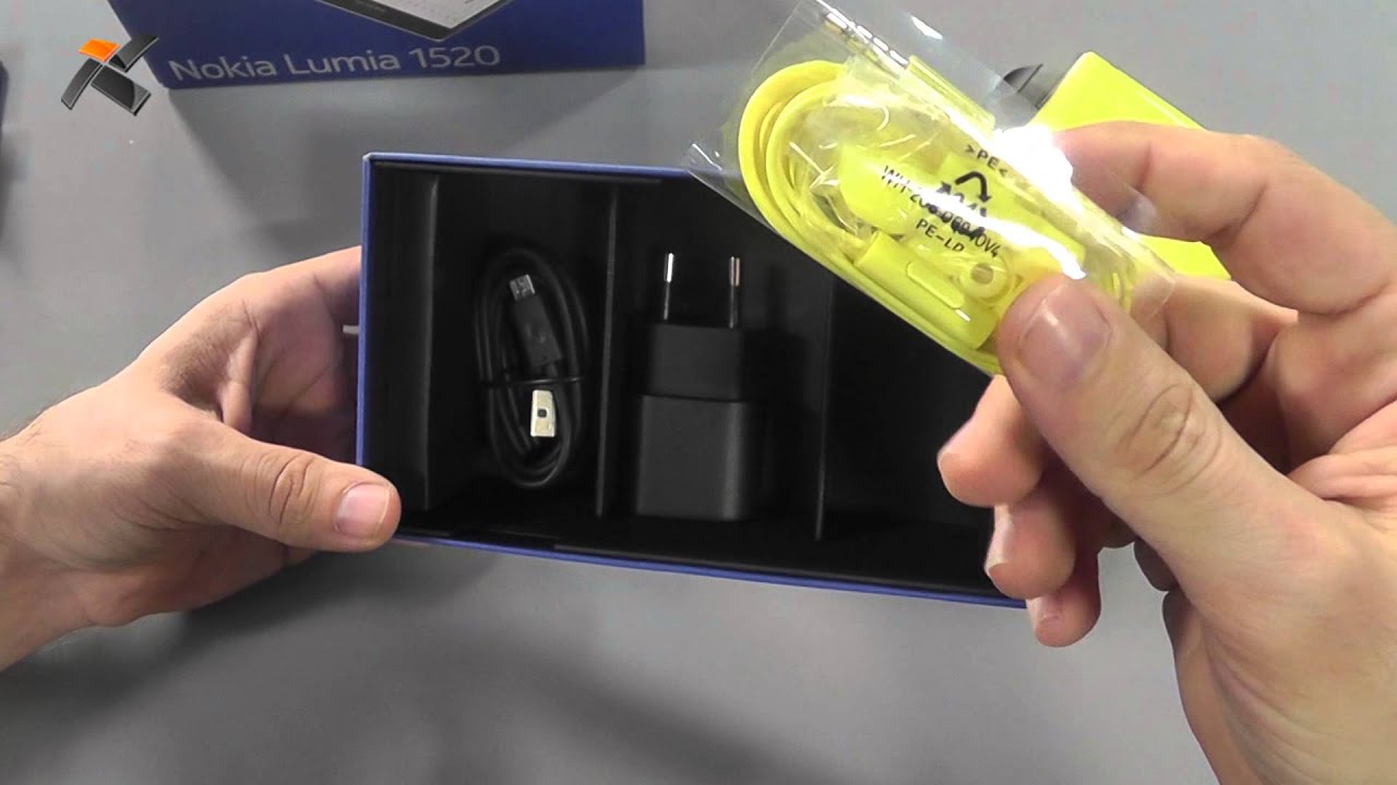 Nokia Lumia 1520 kutu açılış (unboxing)