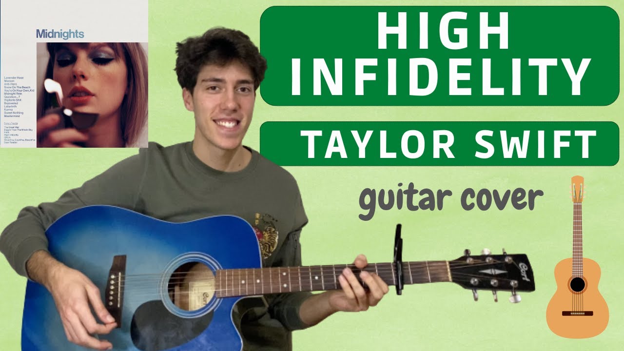 Taylor Swift - High Infidelity (EASY guitar cover with tabs|chords) 🎸🎶
