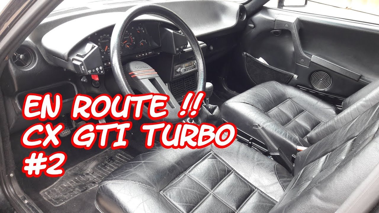 EN ROUTE AVEC LA CITROEN CX GTI TURBO 🖒 #2