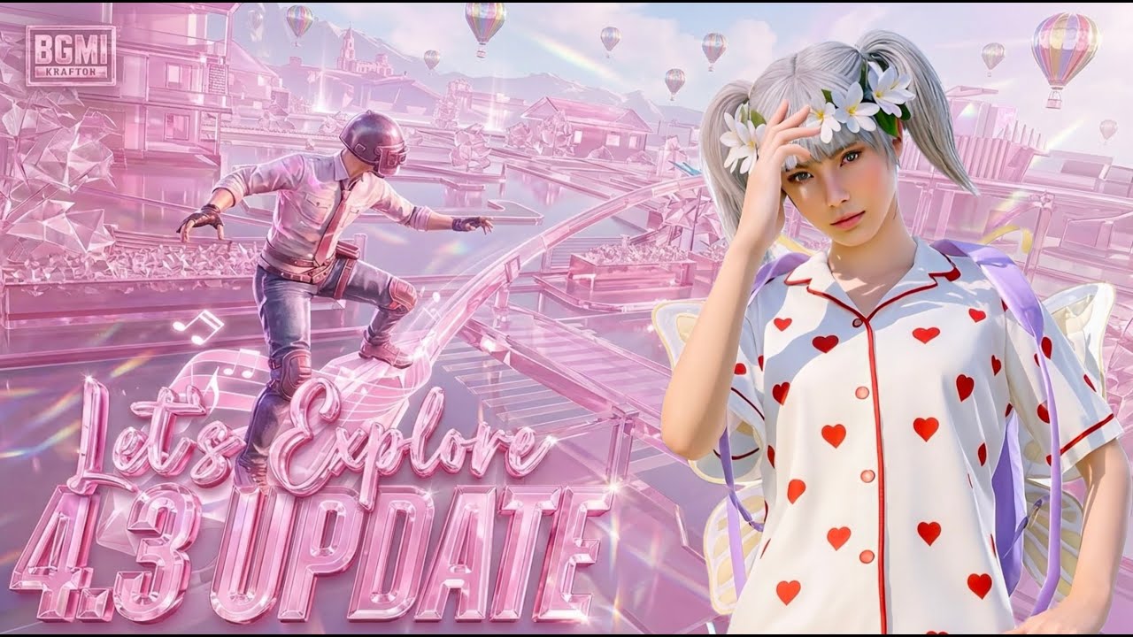 LET'S EXPLORE NEW UPDATE 4.3 AND HAVE SOME FUN⚡ | BGMI LIVE |