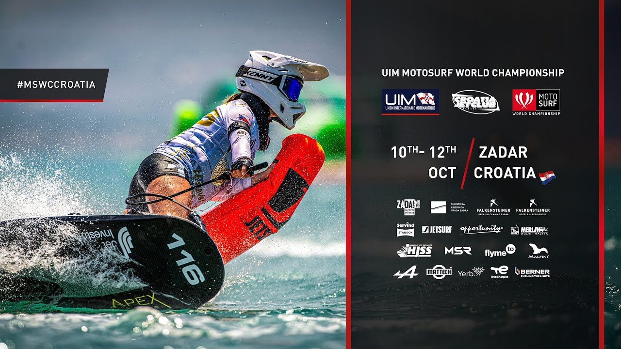 UIM MotoSurf World Championship 2025 - Round 4 - Falkensteiner Resorts GP of Croatia