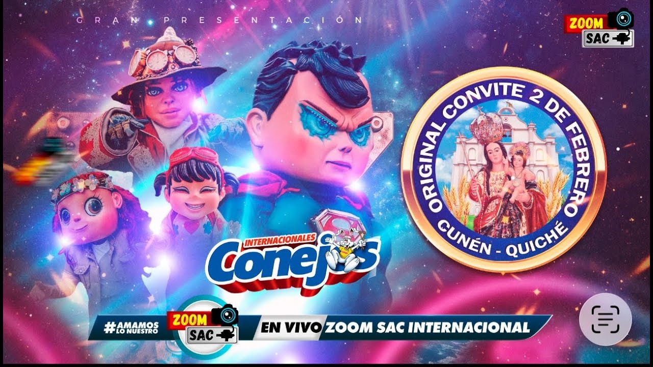EN VIVO📡ORIGINAL CONVITE 2 DE FEBRERO AMENIZA  Internacionales Conejos  DESDE CUNEN QUICHE