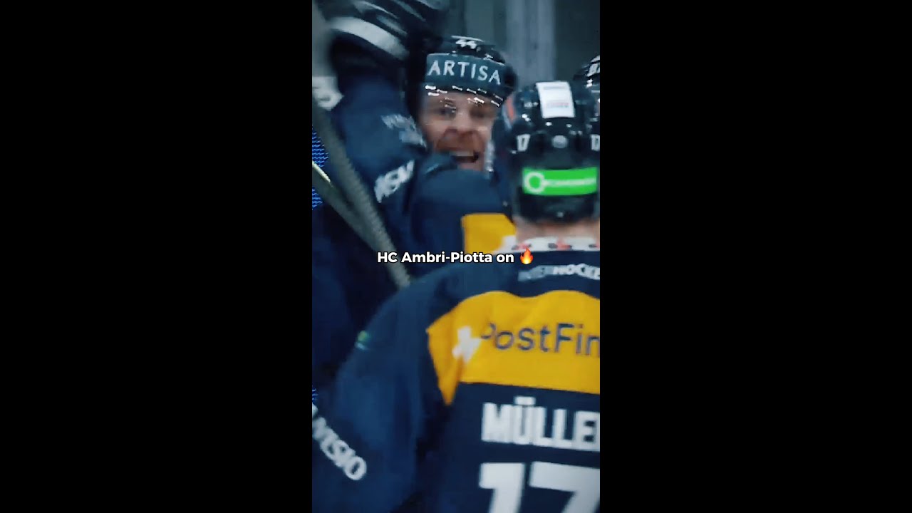 HCAP - 7️⃣ goals! 🔥 Ambri-Piotta was on fire last night! 