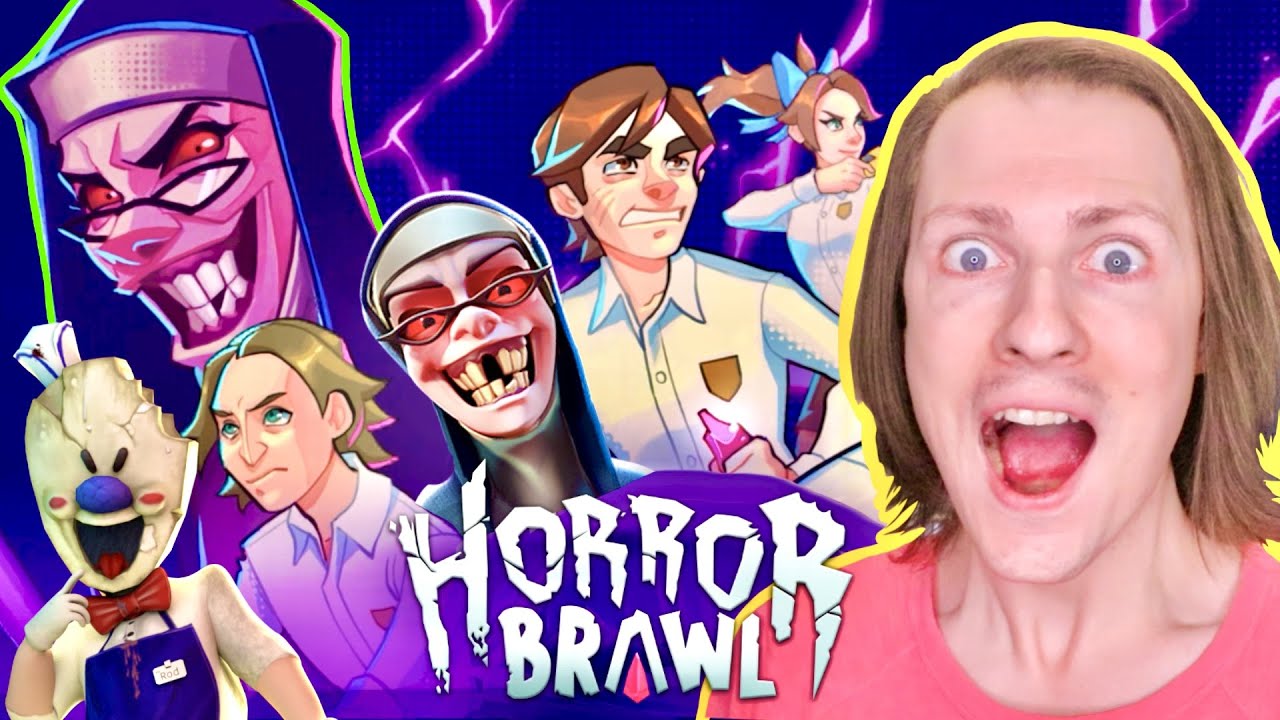 HORROR BRAWL : EVIL NUN & ICE SCREAM ME FONT RAGER DANS CE JEU BATTLE ROYALE ! Gaming Délires de Max