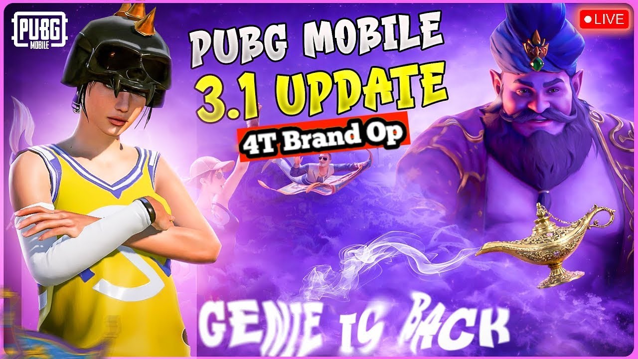 🔥 PUBG Mobile 3.1 Update | Old Event Live 🔴 Gameplay 💥❤️