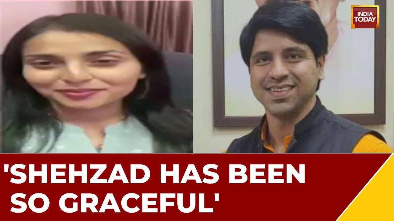 Watch Why Congress's Aishwarya M Appreciates BJP's Shehzad Poonawala, Saying 'He Was Graceful'