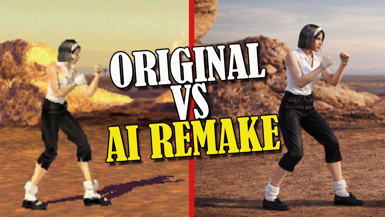 Tekken 2 Remade – Original vs AI Remake: Future or Failure?