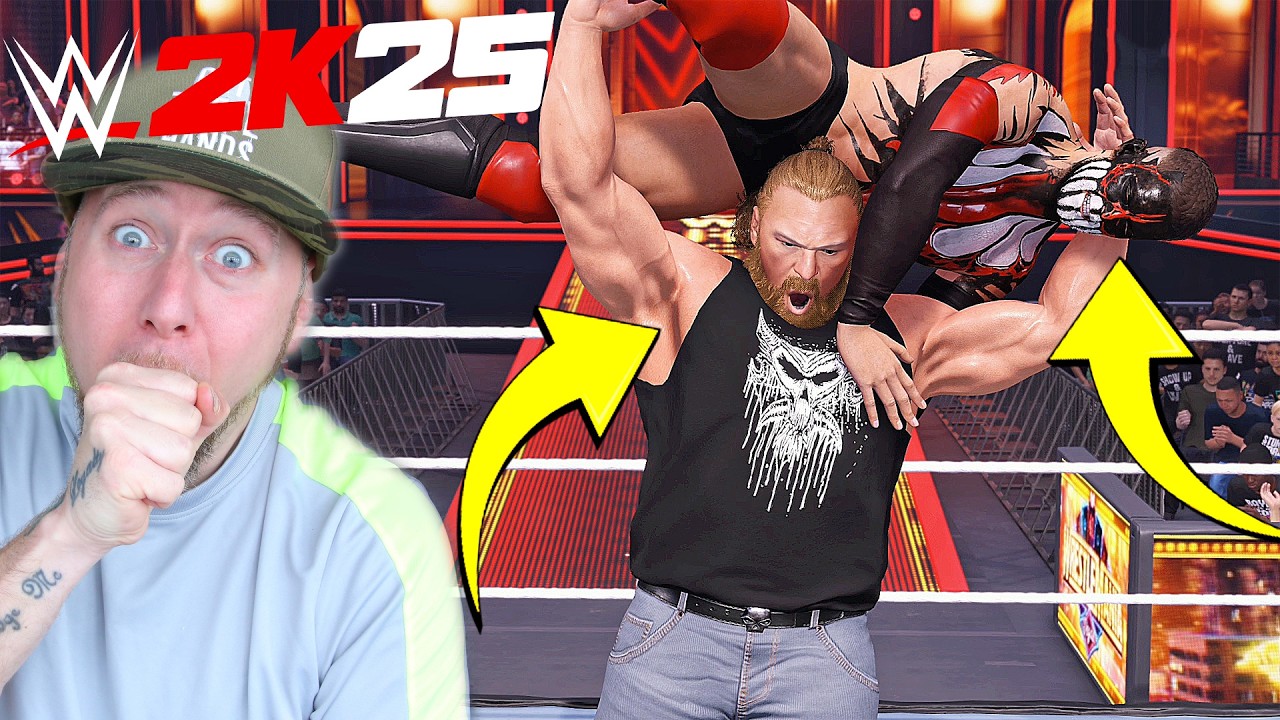 BROCK LESNAR JUST WRECKED THE DEMON FINN BALOR in WWE 2K25