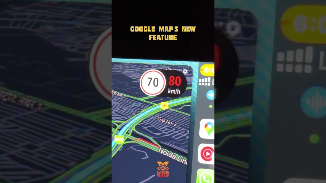Google maps has dropped a Speed linit Feature | avoid overseeding Fines