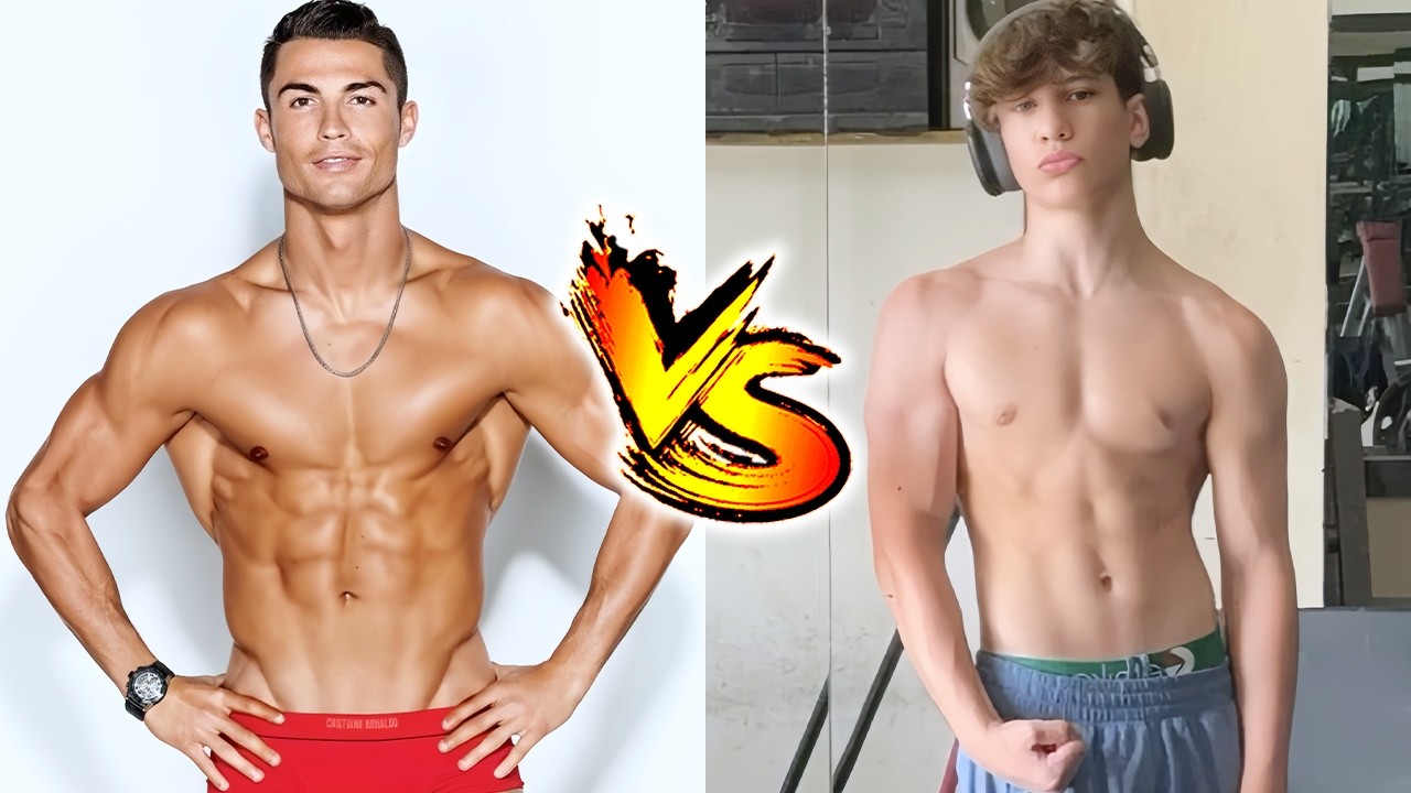 Nidal Wonder VS Cristiano Ronaldo Transformation ★ From Baby To 2026