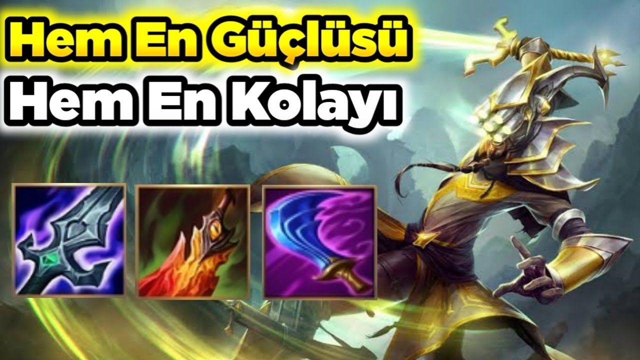 Wild Rift Böyle Güç Olamaz Ayağınızla Bile Tek Atarsınız Master Yi LoL Mobile