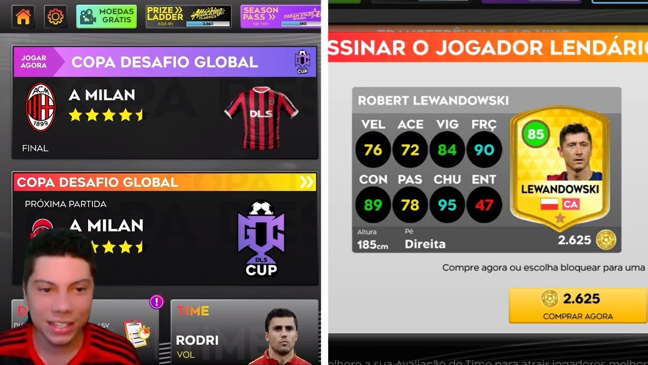 DLS 25 | Modo Carreira Londres FC #130 ( A Grande Final da Champions League )