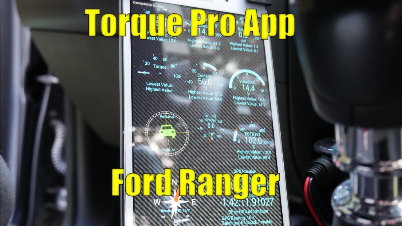 Приложение Torque Pro — Ford Ranger