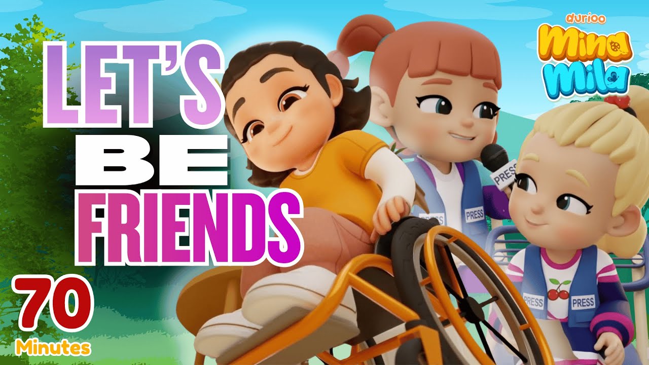 LATEST EPISODES Mina Mila 🎬 NEW FRIENDS Compilation 70 minutes | Durioo+ | The Makers of Omar&Hana