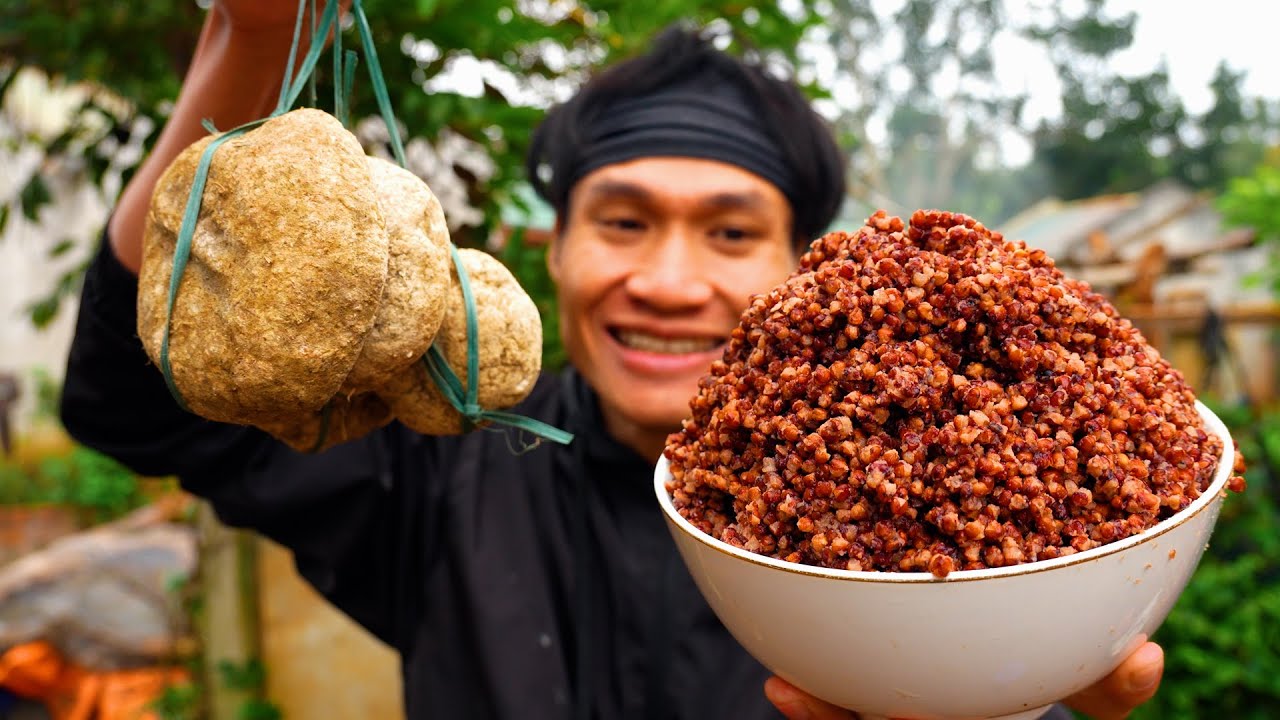 30 NGÀY LÀM RƯỢU TỪ HẠT BO BO - KaTu Nguyễn