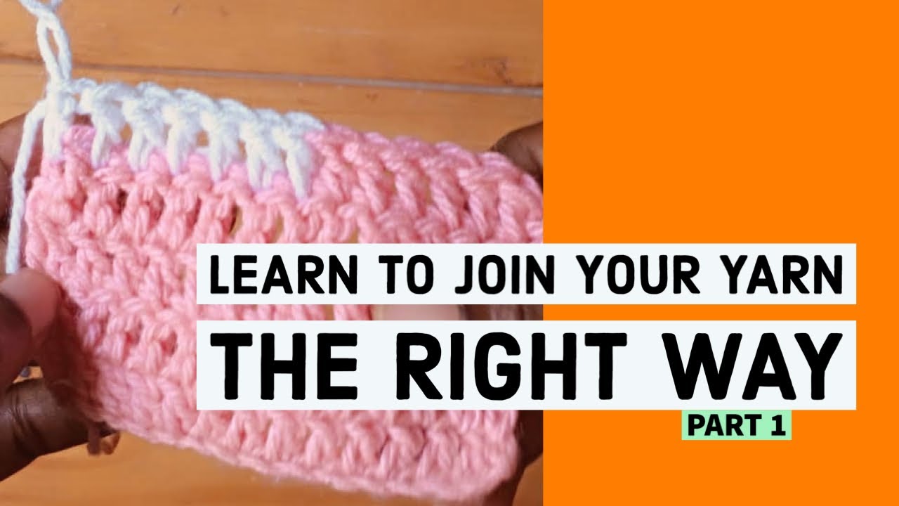 CROCHET HACK; JOIN/ADD YARN IN CROCHETING | BEGINNER FRIENDLY #crochettutorialforbeginners #crochet