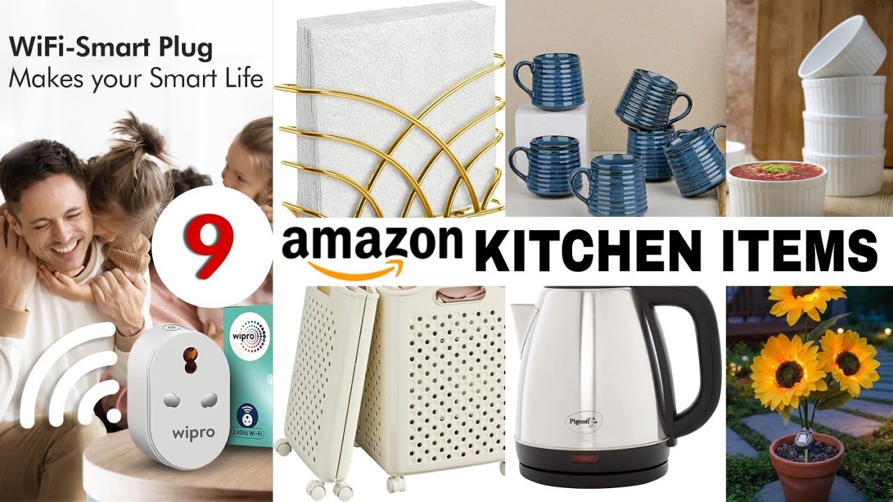9 USEFUL AMAZON KITCHEN & HOME Items | Must-Have Products #momtweak