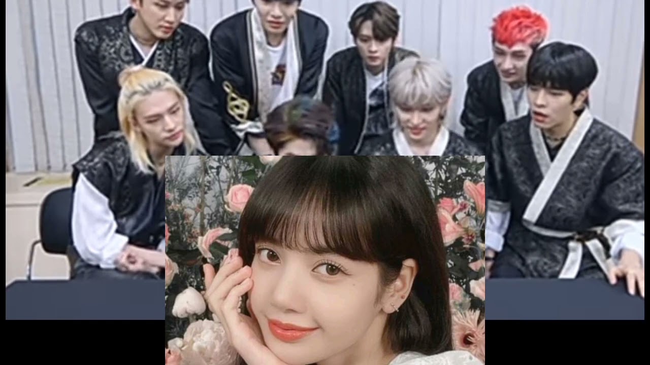 straykids reaction to lisa pretty and sexy moments😍🥰#fanmade